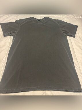 Talentless Gray Blank T-Shirt Size Large